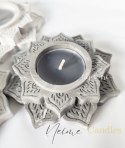 Świecznik tealight- grey 2 szt